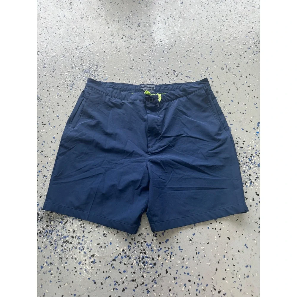 Vineyard Vines Performance Shorts‎ Golf Casual Athletic Navy Blue 40